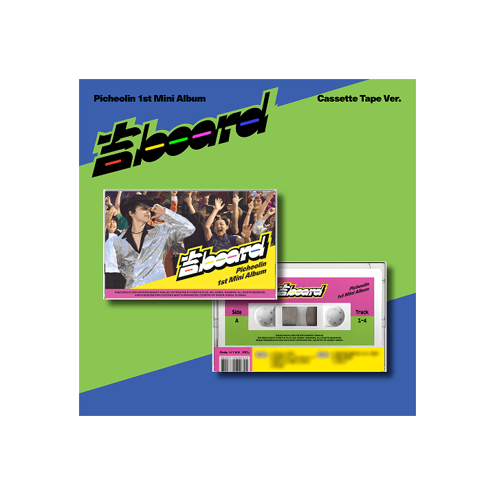 Picheolin 1st Mini Album '吉BOARD(Gilboard)' Cassette Tape Ver.